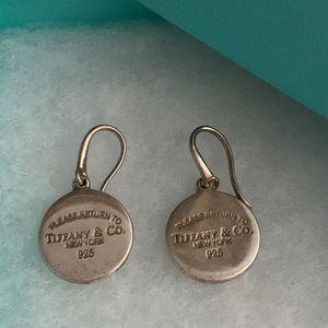 Tiffany Please Return To Tiffany drop pierced earrings